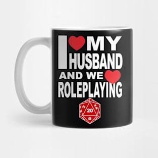 DND I Love My Husband Mug